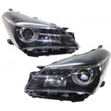 For Toyota Yaris Headlight 2015 2016 2017 Projector Type | w/ LED Daytime Running Light | SE Model | CAPA (CLX-M0-USA-RT10010002Q-CL360A70-PARENT1)