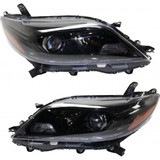 For Toyota Sienna Headlight 2015 16 17 18 2019 Halogen | SE Model | w/ LED Daytime Running Light (CLX-M0-USA-RT10010006-CL360A70-PARENT1)