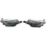 For Toyota Corolla Headlight 2017 2018 2019 Assembly | Multi-LED | w/ LED Daytime Running Light | SE / XLE / XSE Model | Sedan (CLX-M0-USA-RT10010020-CL360A70-PARENT1)