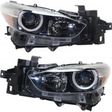 For Mazda 3 / 3 Sport Headlight Assembly 2017 18 | Halogen Type (CLX-M0-USA-RM10010016-CL360A70-PARENT1)
