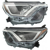 For Toyota RAV4 Headlight 2016 2017 2018 Halogen (CLX-M0-USA-RT10010022-CL360A70-PARENT1)