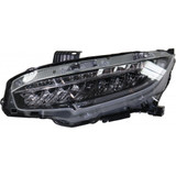 For Honda Civic Headlight 2016 17 18 2019 | LED | Coupe/Hatchback/Sedan (CLX-M0-USA-RH10010022-CL360A70-PARENT1)