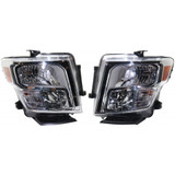 For Nissan Titan XD Headlight Assembly 2016 2017 | Halogen Type (CLX-M0-USA-RN10010008-CL360A70-PARENT1)