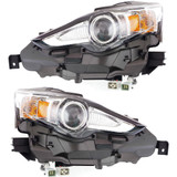 For Lexus IS250 Headlight Assembly 2014 2015 | HID | Excludes C Model w/o Bulbs (CLX-M0-USA-REPL100398-CL360A70-PARENT1)