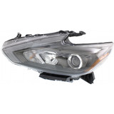 For Nissan Altima Headlight Assembly 2016 2017 2018 Halogen | Smoke Interior | w/o LED Daytime Running Light | CAPA (CLX-M0-USA-REPT100338Q-CL360A70-PARENT1)