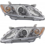 For Toyota Camry Headlight 2007 2008 2009 Halogen | SE Model (CLX-M0-USA-REPT100128-CL360A70-PARENT1)