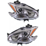 For Nissan Maxima Headlight 2009 10 11 12 13 2014 Halogen CAPA (CLX-M0-USA-REPT100134Q-CL360A70-PARENT1)