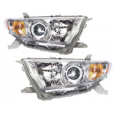 For Toyota Highlander Headlight 2010 Halogen | Sport Model (CLX-M0-USA-REPT100170-CL360A70-PARENT1)