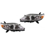For Toyota Sienna Headlight 2011-2019 Halogen | w/o LED Daytime Running Light (CLX-M0-USA-REPT100154-CL360A70-PARENT1)