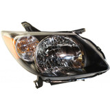 For Pontiac Vibe Headlight 2003 2004 Halogen | Black Interior (CLX-M0-USA-P100106-CL360A70-PARENT1)