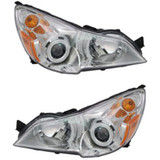 For Subaru Legacy / Outback Headlight 2010 2011 2012 Halogen (CLX-M0-USA-REPT100304-CL360A70-PARENT1)