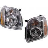 For GMC Yukon / Yukon XL 1500 Headlight Assembly 2007-2014 | Halogen | Denali Model | CAPA (CLX-M0-USA-REPG100104Q-CL360A70-PARENT1)