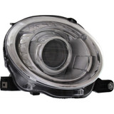 For Fiat 500 Headlight Assembly 2012 13 14 15 16 17 2018 | Halogen | w/o Black Trim | Hatchback (CLX-M0-USA-REPF100186-CL360A70-PARENT1)