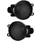 For Toyota Tacoma Fog Light Bezel Cover 2012 13 14 2015 | w/o Fog Light Hole | Black (CLX-M0-USA-REPT108616-CL360A70-PARENT1)