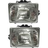 For Ford E-450 / E-550 Econoline Super Duty Headlight Assembly 2000 01 2002 Halogen Type | Sealed Beam Type (CLX-M0-USA-REPF100198-CL360A74-PARENT1)