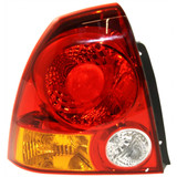 CarLights360: For 2003 2004 2005 2006 HYUNDAI ACCENT Tail Light Assembly w/Bulbs (CLX-M1-220-1915L-AQ-CL360A1-PARENT1)