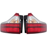 CarLights360: For 2015 2016 2017 2018 TOYOTA SIENNA Tail Light Assembly w/ Bulbs CAPA Certified (CLX-M1-311-19C6L-AC-CL360A1-PARENT1)