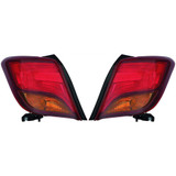 CarLights360: For 2015 2016 2017 TOYOTA YARIS Tail Light Assembly DOT Certified (CLX-M1-311-19C5L-UF-CL360A1-PARENT1)