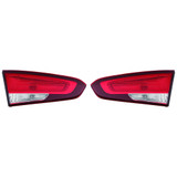For Kia Forte Back Up Light Assembly 2017 2018 Bulb Type CAPA Certified (CLX-M0-323-1320L-AC-CL360A55-PARENT1)