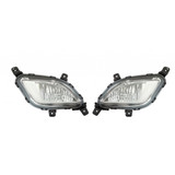 For Kia Forte Fog Light Assembly 2017 2018 EX / LX Model (CLX-M0-323-2048L-ASN-CL360A55-PARENT1)