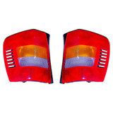 For Jeep Grand Cherokee Tail Light Assembly 1999-2011 w/ Painting CAPA Certified (CLX-M0-333-1925L-AC-CL360A55-PARENT1)