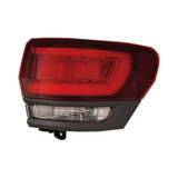 For Jeep Grand Cherokee Trailhawk Tail Light Assembly 2017 2018 2019 Dark Gray CAPA (CLX-M0-333-1965L-ACN6-CL360A55-PARENT1)