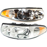 For Buick Lesabre Headlight 2000 01 02 03 04 2005 Halogen | Smooth High Beam Surface | Custom Model (CLX-M0-USA-B100104-CL360A70-PARENT1)