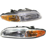 For Chrysler Sebring Headlight 1996 97 98 99 2000 Halogen Type | Convertible (CLX-M0-USA-20-5844-01-CL360A70-PARENT1)