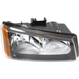 For Chevy Silverado 1500 / 2500 HD Classic Headlight 2007 Halogen | Fluted Reflector | CAPA (CLX-M0-USA-C100146Q-CL360A75-PARENT1)