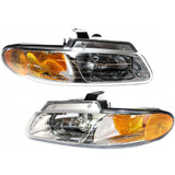 For Plymouth Voyager / Grand Voyager Headlight Assembly 2000 Halogen Type | w/o Quad & Daytime Lamp (CLX-M0-USA-20-5882-00-CL360A73-PARENT1)