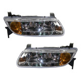 For Saturn LW200 / LW300 Headlight Assembly 2000 Halogen Type | Sedan/Wagon (CLX-M0-USA-20-5946-00-CL360A73-PARENT1)