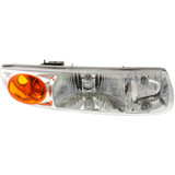 For Saturn SL / SL1 / SL2 Headlight Assembly 2000 2001 2002 | Halogen Type | Sedan/Wagon (CLX-M0-USA-20-6016-00-CL360A70-PARENT1)