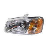 For Hyundai Accent Headlight Assembly 2000 2001 2002 Halogen Type | Hatchback/Sedan (CLX-M0-USA-20-6046-00-CL360A70-PARENT1)