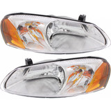 For Dodge Stratus Headlight 2001 02 03 04 05 2006 Halogen | Convertible / Sedan (CLX-M0-USA-C100102-CL360A71-PARENT1)