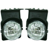 For GMC Sierra 1500 / 3500 Fog Light Assembly 2005 2006 (CLX-M0-USA-G107504-CL360A70-PARENT1)