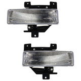 Karparts360 Replacement For Fo-rd F-150 / F-250 Fog Light Assembly 1997 1998 | Rectangular (CLX-M0-USA-19-5080-00-CL360A71-PARENT1)