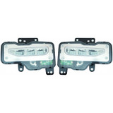 For GMC Sierra 1500 Fog Light Assembly 2016 17 18 2019 CAPA (CLX-M0-335-2044L-AC-CL360A55-PARENT1)