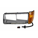 For Freightliner FLD120 Bezel & Signal Light Assembly 1989-2002 (CLX-M0-340-1202L-AS-CL360A55-PARENT1)
