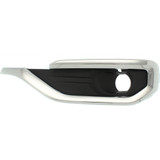 For GMC Acadia Fog Light Bezel Chrome 2017 2018 2019 w/Fog Light Type Chrome (CLX-M0-335-2519L-UD-CL360A55-PARENT1)