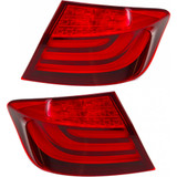 For BMW 535i 550i Series Sedan Tail Light Assembly 2011-2013 Outer CAPA (CLX-M0-444-1957L-AC-CL360A55-PARENT1)