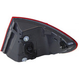 For BMW 535i 550i Series Hybrid Tail Light Assembly 2012 2013 Outer CAPA (CLX-M0-444-1957L-AC-CL360A56-PARENT1)