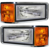 For Mack CL-700 Series | Headlight Combo Assembly 1993-2007 (CLX-M0-33C-1101L-ASC-CL360A56-PARENT1)
