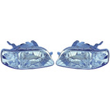 For Pontiac Wave Hatchback Headlight Assembly 2007 (CLX-M0-335-1134L-AS-CL360A58-PARENT1)