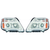 For 2016 2017 GMC Terrain Headlight Assembly Chrome Bezel (CLX-M0-335-1161L-ASN1-CL360A55-PARENT1)