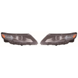 For Chevy Volt Headlight Assembly 2011 12 13 14 2015 Halogen (CLX-M0-335-1163L-AS2-CL360A55-PARENT1)