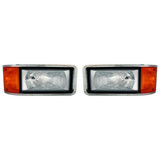 For Mack CL-700 Series Headlight Combo Assembly 1993-2007 (CLX-M0-33C-1101L-ASC-CL360A57-PARENT1)