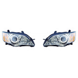 For Subaru Legacy Headlight Assembly 2008 2009 (CLX-M0-320-1120L-ASD-CL360A55-PARENT1)