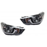 For Chevy Spark Headlight Assembly 2016-2022 Halogen w/o Logo CAPA (CLX-M0-335-1191L-AC2-CL360A55-PARENT1)