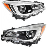 For Subaru Legacy Headlight Assembly 2015 2016 2017 Black (CLX-M0-320-1127L-AS2-CL360A55-PARENT1)