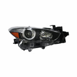 For Mazda 3 Sedan Headlight Assembly 2017 2018 Halogen Type CAPA Certified (CLX-M0-316-1158L-ACN2-CL360A55-PARENT1)